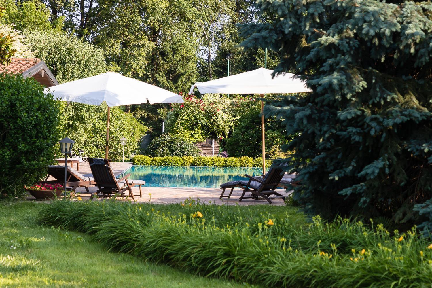 Relais Dei Cesari Villa Borgo Ticino Exteriör bild